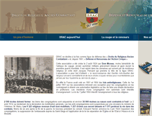 Tablet Screenshot of drac-ligue.org